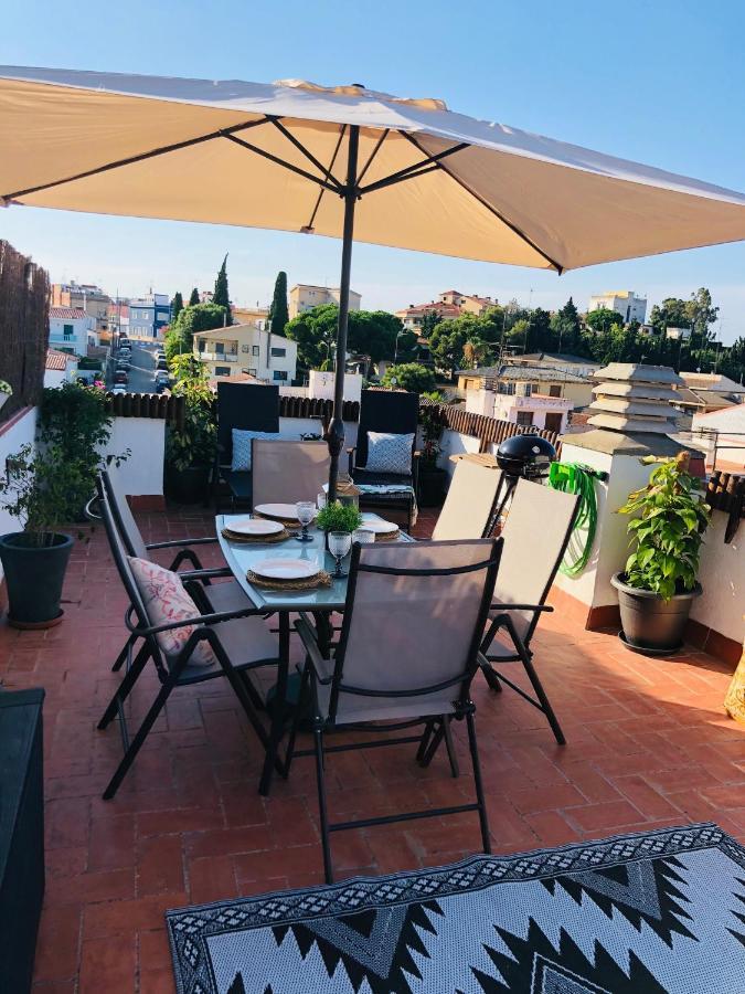 Apartamento Con Terraza Y Piscina En マルグラット・デ・マル エクステリア 写真